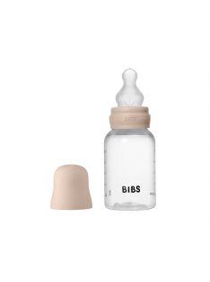   BIBS cumisüvegszett - Púderrózsaszín 150 ml - szilikon cumifejjel