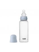 BIBS cumisüvegszett - Pasztellkék 270 ml - szilikon cumifejjel