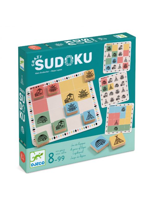 Djeco Logikai játék - Sudoku másként - Crazy sudoku