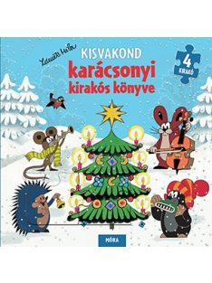 Kisvakond karácsonyi kirakós könyve