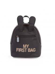    Childhome "My First Bag" Gyermek Hátizsák - Fekete