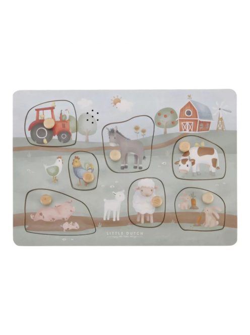 LITTLE DUTCH HANGOS PUZZLE - LITTLE FARM