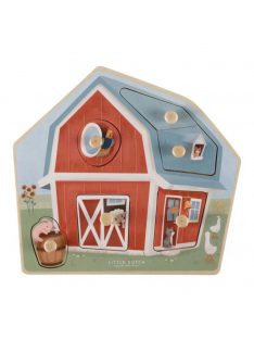 LITTLE DUTCH FA FORMABEILLESZTŐ PUZZLE - LITTLE FARM